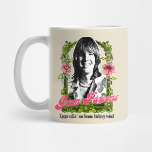 Gram Parsons /\/ Retro Style Fan Art Design Mug